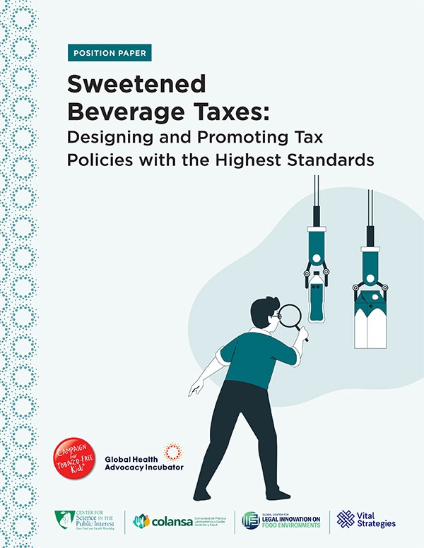 Sweetened Beverage Tax Position Paper